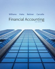 Financial Accounting by Mark Bettner, Jan R. Williams, Joseph Carcello and…