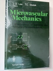 Microvascular Mechanics – 9781461281986