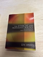 The Ethical and Professional Practice of Coun- 0205435254, Len Sperry, paperback