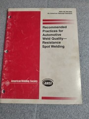 Texbook Recommeneded Practices for Automotive Weld Quality AWS D8.7M:2005