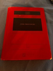 Civil Procedure, 11th edition (No Access Code), Aspen Publishing, Yeazell