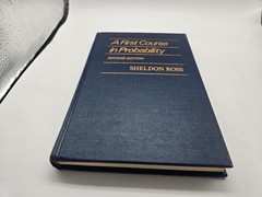 A First Course in Probability by Ross, Sheldon M Hardcover
