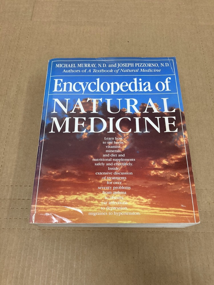 Encyclopedia of Natural Medicine Book Joseph E. Pizzorno Michael T. Murray