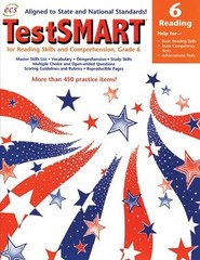 TestSMART for Reading Skills and Comprehension-Grade 6: Help for Basic Readi…