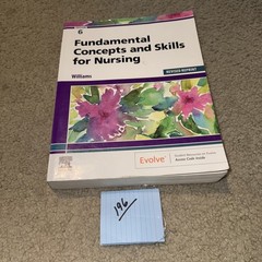 Fundamental Concepts and Skills for Nursing – Revised Reprint by Patricia A….