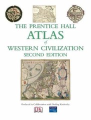 The Prentice Hall Atlas of Western Civiliza- paperback, Education, 9780136042464