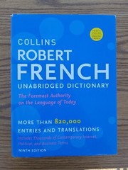 Collins Language Ser.: Collins Robert French Unabridged Dictionary, 9th Ed