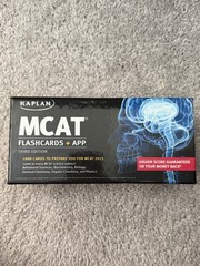 Kaplan MCAT Flashcards 3rd Edition