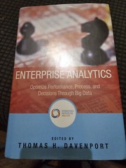 FT Press Operations Management Ser.: Enterprise Analytics : Optimize…
