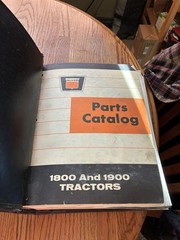 Oliver 1800 Tractor Shop Manual Plus Parts and Repair Manual Covers All Parts