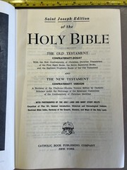 Holy Bible Saint Joseph Textbook Edition VINTAGE 1963 Confraternity Hardcover