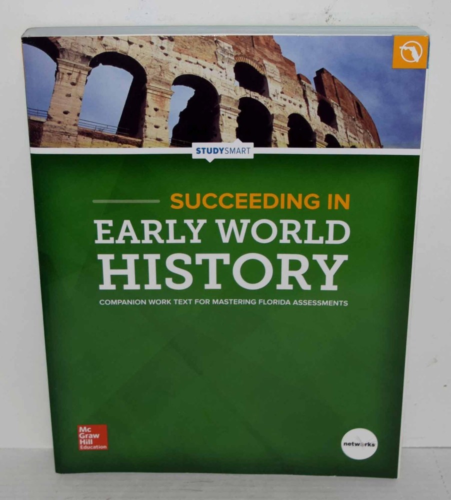 Succeeding in Early World History companion worktext 2018 New FREE SHIPPING !!!