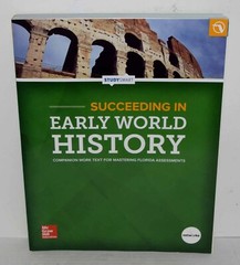 Succeeding in Early World History companion worktext 2018 New FREE SHIPPING !!!