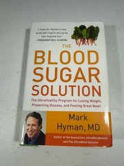 The Dr. Mark Hyman Blood Sugar Solution Hardcover Book Health Weightloss