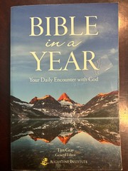 Bible in a Year : Your Daily Encounter with God by Augustine Institute (2017,…