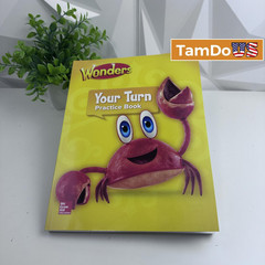 (10 books) Wonders Your Turn Practice Book – Kindergarten Reading Workbook,