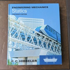Engineering Mechanics : Statics by Russell C. Hibbeler (2012, Hardcover)