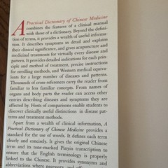 A Practical Dictionary of Chinese Medicine (2nd Ed) by Nigel Wiseman & Feng Ye