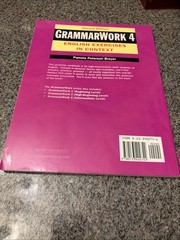 GrammarWork 4 Vol. 4: English Exercises in Context by Breyer (1996,Paperback)