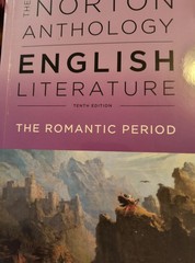 The Norton Anthology of English Literature 10th Edition The Romantic Period