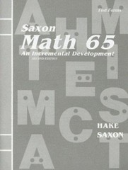 Math 65 : An Incremental Development Perfect Stephen, Saxon, John