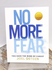 No More Fear: You Have the Mind of Christ by Joel Osteen 2025 Paperback Book