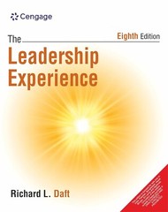 The Leadership Experience, 8th Edition by Richard L. Daft NEW Paperback