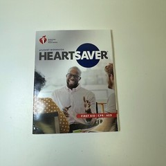 AHA Heartsaver® First Aid CPR AED Student Workbook 2020