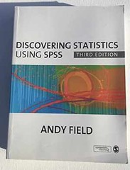 Discovering Statistics Using SPSS, 3rd Edition – Paperback, by Field Andy – Good