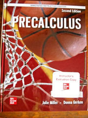 PRECALCULUS INSTRUCTOR 2nd Edition by Julie Miller & Donna Gerken – MINT, NEW
