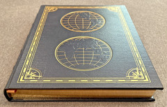 Oxford Atlas of the World Ninth Edition 2001 Oversized Leather Book