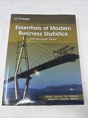 Essentials Of Modern Business Statistics With Microsoft Excel *Unused-See Photos