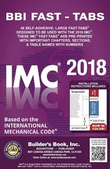 2018 International Mechanical Code (IMC) Fast Tabs