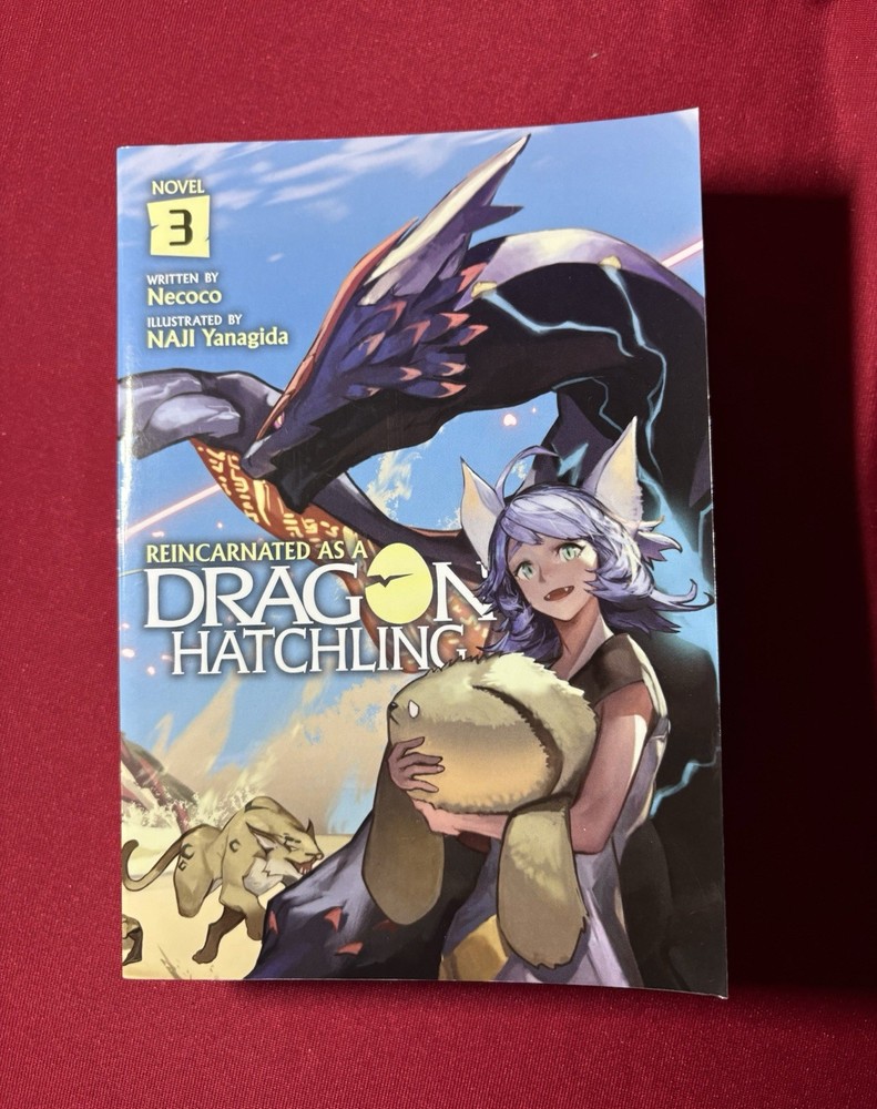 Reincarnated As a Dragon Hatchling, Vol. 3, by Necoco, English Light Novel 2022