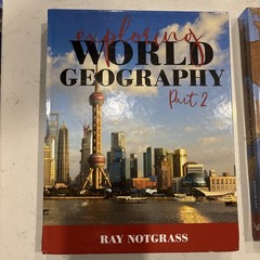 Notgrass Exploring World Geography Curriculum Package – High School – NEW 2021