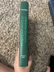 Differential Geometry of Curves and Surfaces by Manfredo P. DoCarmo (Hard cover)