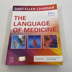 Language of Medicine 13th Edition TPB Davi-Ellen Chabner Elsevier Terminology