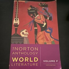 W. W. Norton The Norton Anthology of World Literature Vol F 5th Puchner 2023 PB