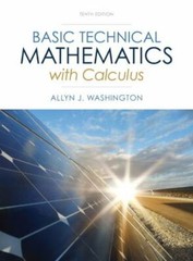 Basic Technical Mathematics with Calculus (10th Edition) by Washington, Allyn J