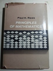 PAUL K REES PRINCIPALS OF MATHEMATICS HARD COVER P. HALL 1959 MATH TEXTBOOK BOOK