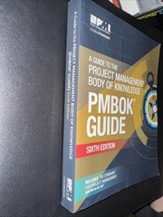 Pmbok® Guide Ser.: Guide to the Project Management Body of Knowledge by Project