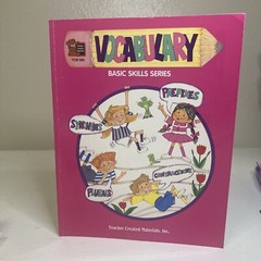 Vocabulary Basic Skills Series For Grades 2-4 Paperback Book By Kathy Thoresen &