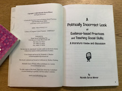 Teaching Social Skills Children Students with Autism ASD Training Education Book