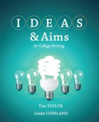 IDEAS Aims – Paperback By Taylor, Tim – VERY GOOD