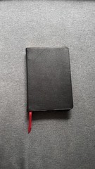 NASB Pitt Minion Reference Bible, Black Goatskin Leather, Red-letter Text, NS446