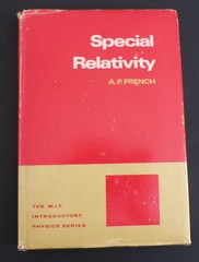 1st ed Special Relativity by A. P. French in D.J. a classic M.I.T. Hardcover