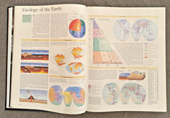 Oxford Atlas of the World Ninth Edition 2001 Oversized Leather Book