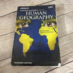 Advanced Placement Human Geography, 2020 Edition