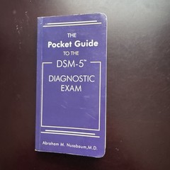 Pocket Guide to the DSM-5® Diagnostic Exam by Abraham M. Nussbaum (2013,…