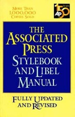 The Associated Press Stylebook and Libel Manual – Paperback – GOOD